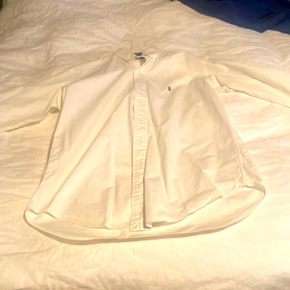 Men’s Ralph Lauren white button down